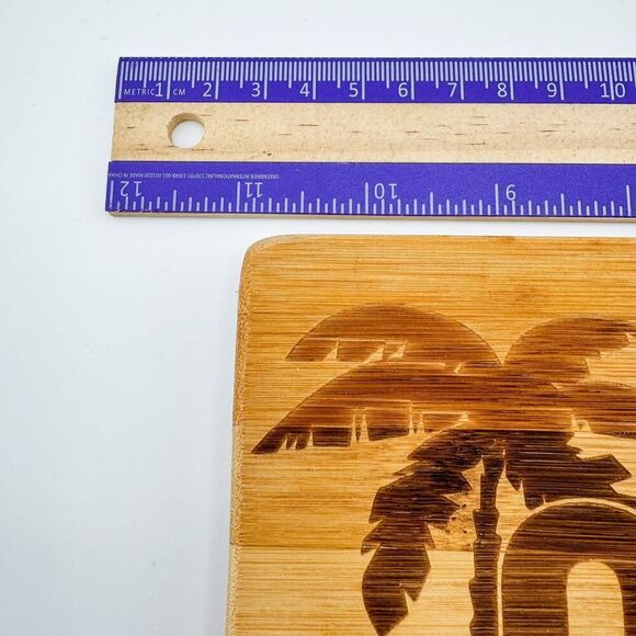Florida CH1LYN Personalized Bamboo Cutting Board Kitchen Decor Sunshine State - Picture 7 of 8